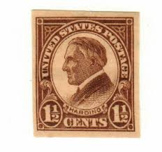 1926-28 1-1/2c Warren G. Harding, imperforate for sale at Mystic Stamp  Company